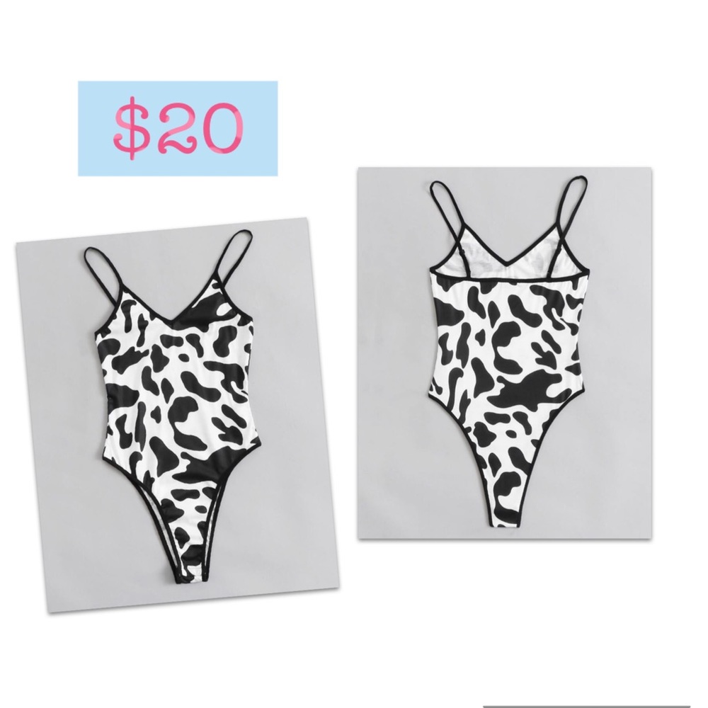 Cow bodysuit